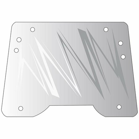 AFTERMARKET AM82032042 Front Windshield Glass, Hinged AM82032042-ABL